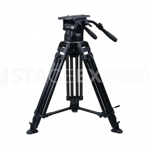 Miller Cineline 70 Tripod Set – Fluid Head, CF Sticks, Kit