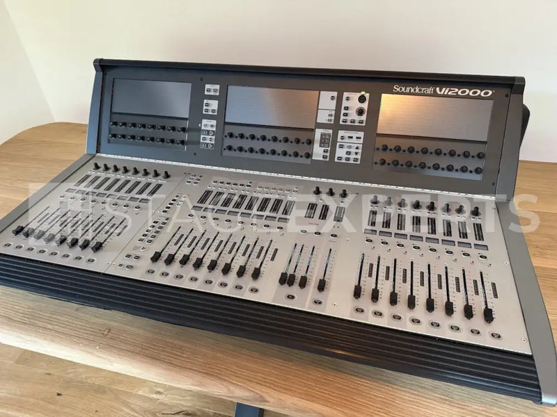 Soundcraft Vi2000 Console with Stagebox & Rack – 2x MADI