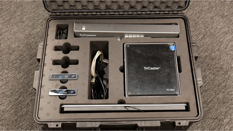NewTek TriCaster Mini 4K NDI Switcher Kit + Control Surface