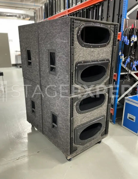 Nexo CD18 Subwoofer Pair with Dolly – High-Output Cardioid