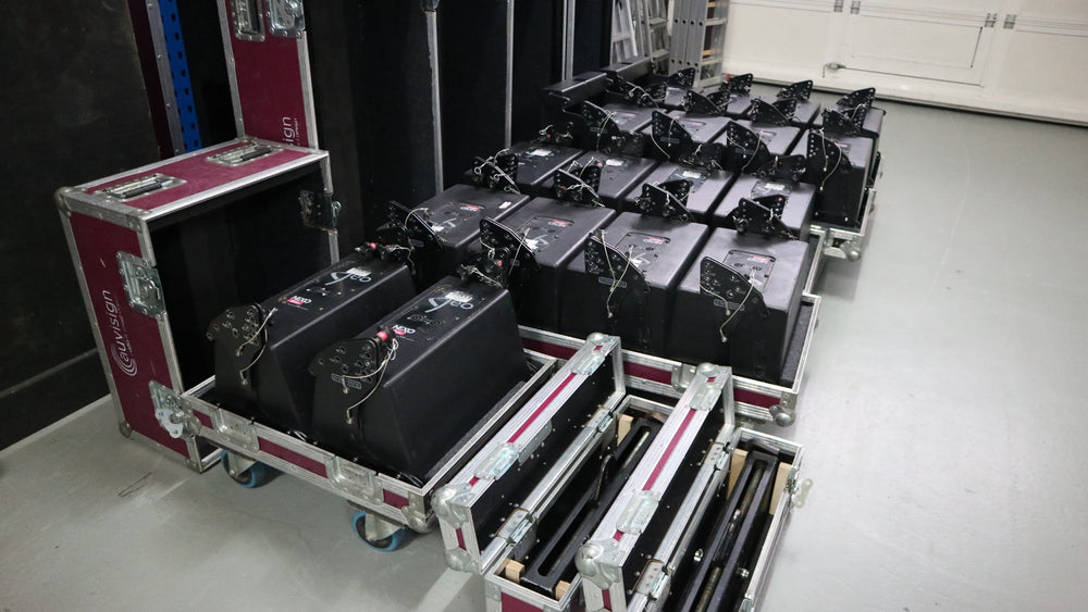 Nexo GEO S8 Line Array Set – 18 Cabinets with Rigging