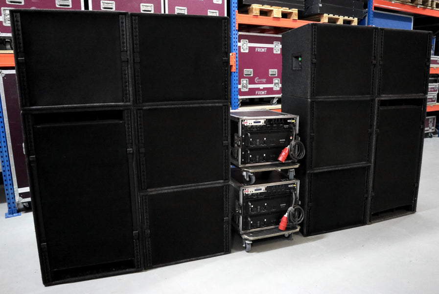 Nexo Alpha Set – S2/B1/M3/M8 Point Source Speaker System