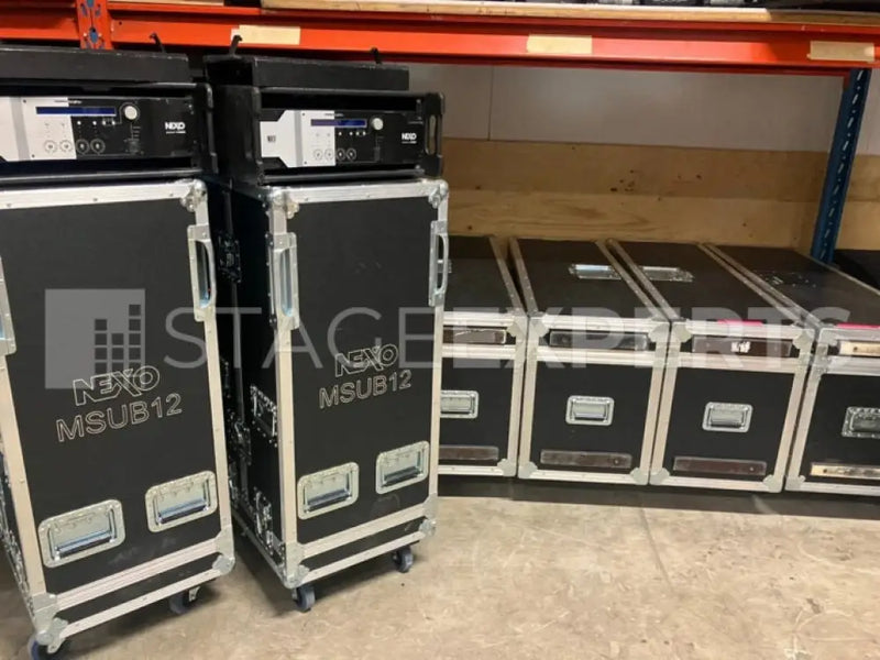 Nexo M6 System Package: 18x M620, Subs, Amps & Rigging
