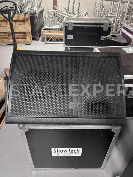NEXT Pro Audio LAm115 stage monitors – pairs with flightcase