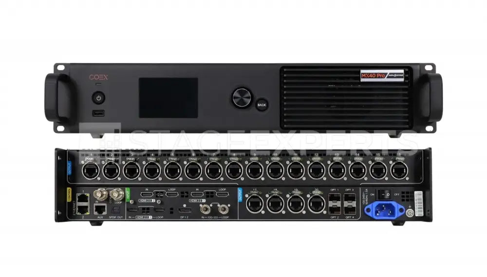Novastar MX40 Pro LED Controller - 9MP, HDMI/DP/12G-SDI