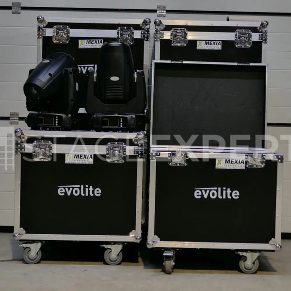 Evolite Evo Spot 250Z Moving Head with Zoom & W‑DMX Control