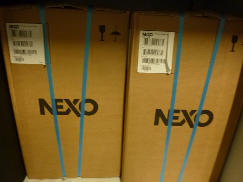 NEXO P8 Pair – P+ Series Compact Point‑Source Speakers in Black
