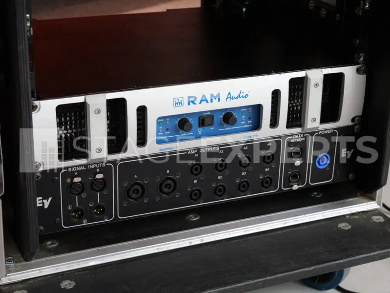 RAM Audio DQX 7.0 Power Amplifier – High Output Performance
