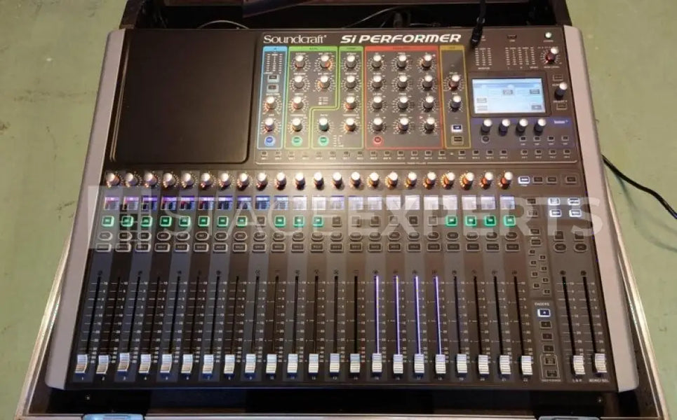 Soundcraft Si Performer 2 Mixer Bundle with Stagebox & Cases