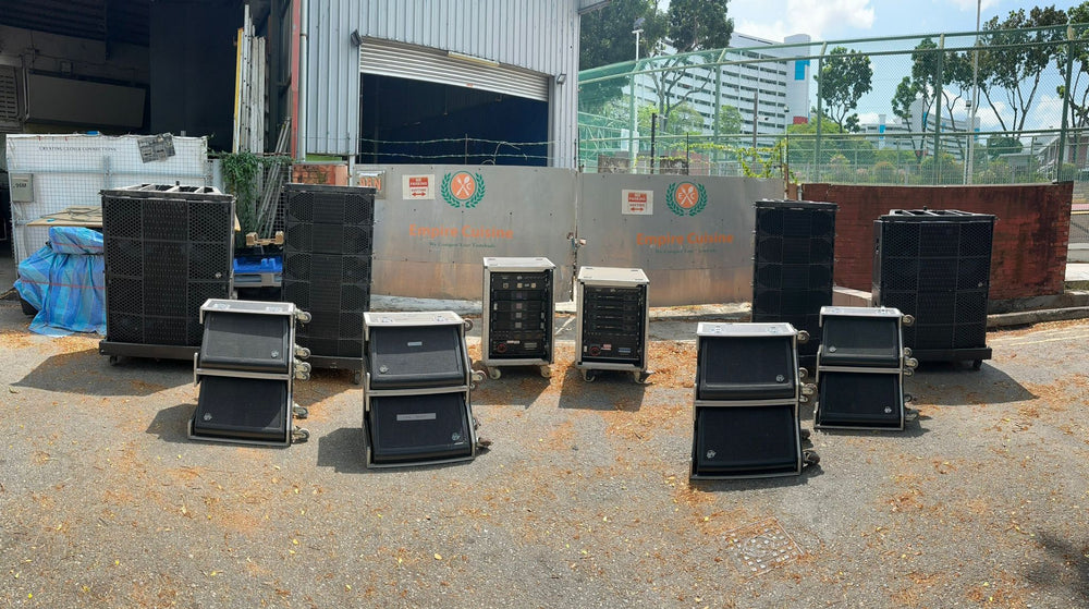 Clair Brothers 208-M Line Array Package A – Complete Rig