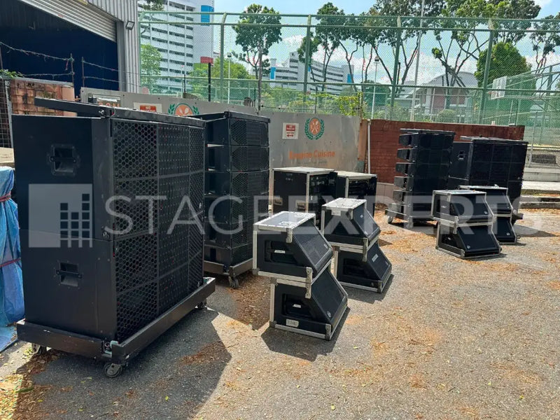 Clair Brothers iS208M Package 2 line array with subs