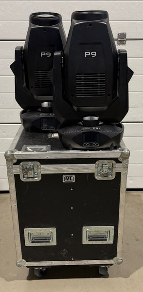 JB-Lighting P9 HP BeamSpot Pair with ML-Case – Used