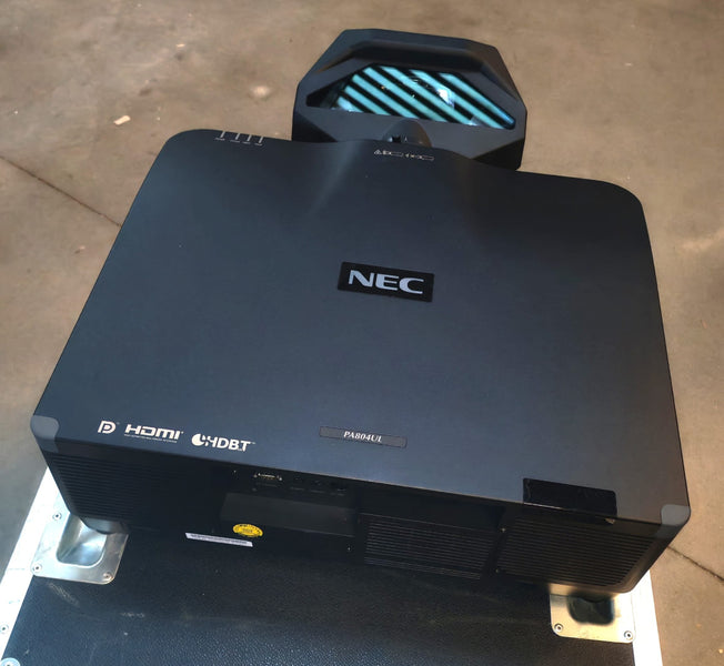 NEC PA804UL Laser Projector + NP44ML 0.32:1 Lens, 8000lm