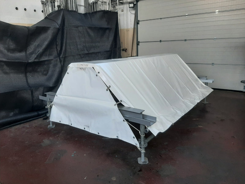 PA Tower Canopy, 12.0 kN Load, 3x2 m Roof with 20" Truss