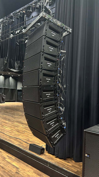 Meyer Sound M’elodie + 700HP System – 16 Array, 4 Subs