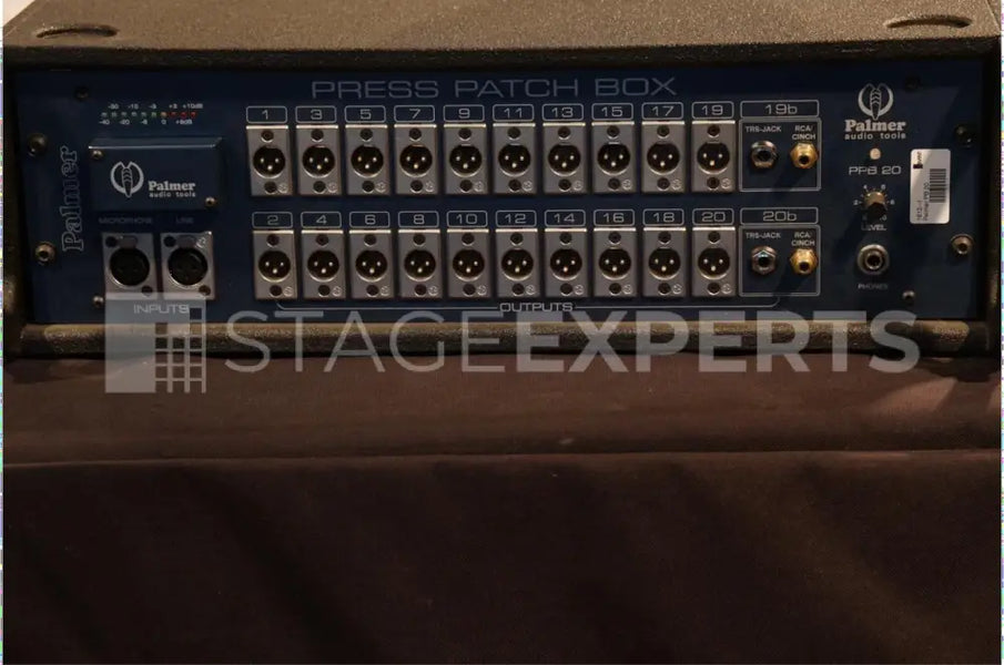 Palmer PB 20 Press Patch Box – 20-Channel Press Splitter
