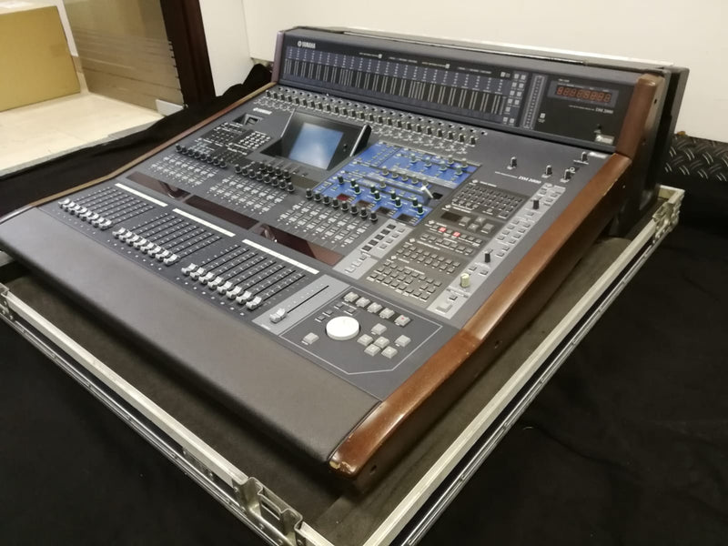 Yamaha DM2000 Digital Mixing Console with Amptown Flight Case