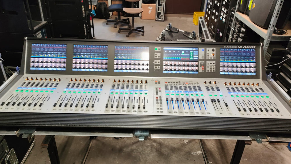 Soundcraft Vi7000 Set with Local & Stage Racks, 5 DSP