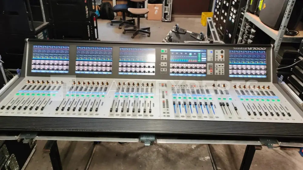 Soundcraft Vi7000 Set with Local & Stage Racks, 5 DSP