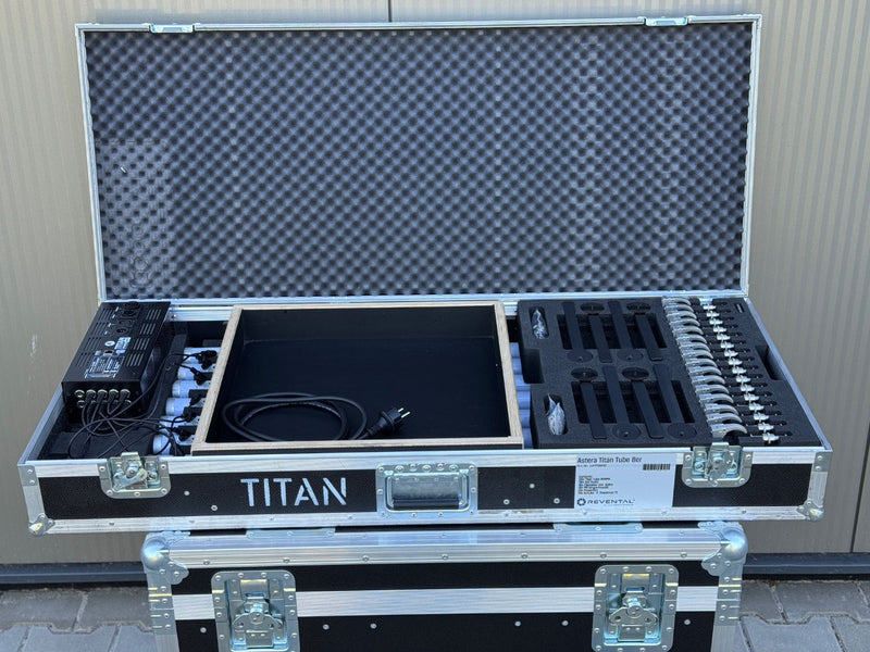 Astera FP1 Titan Tube 8-Set with 8-Way Case & Kit