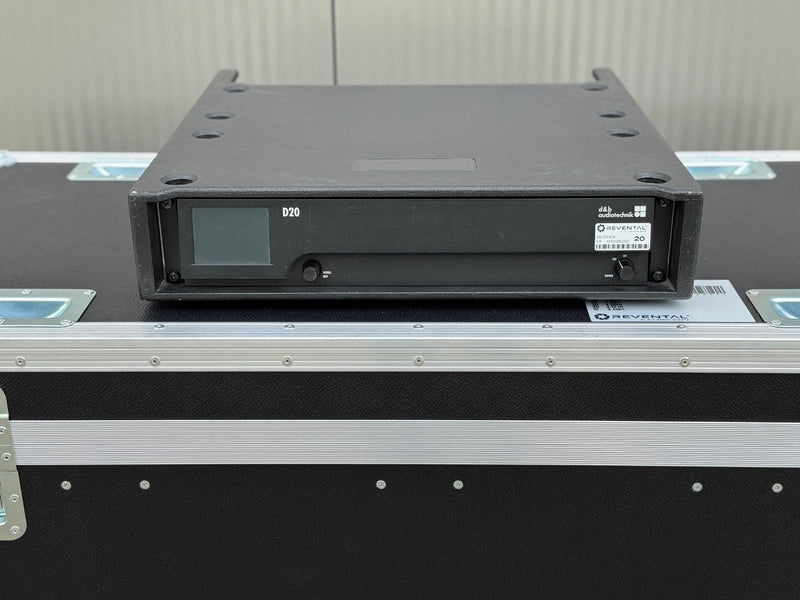 d&b audiotechnik D20 Power Amplifier – System Controller
