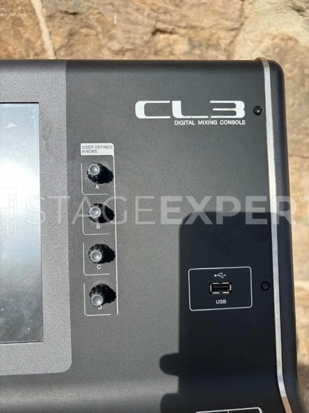 Yamaha CL3 Digital Mixer with Meter Bridge in Flight Case