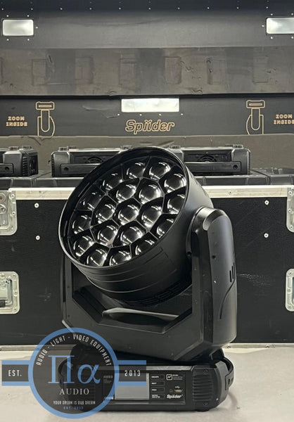 Robe Spiider set – 4x LED wash/beam with quad flight case