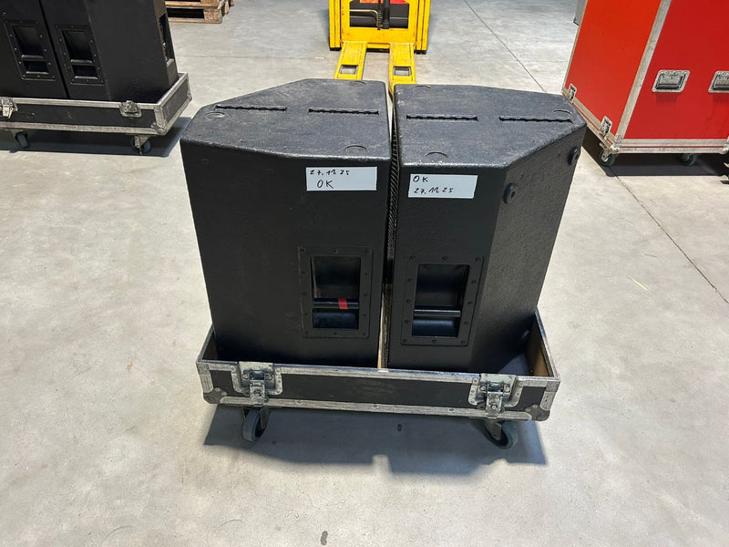 GAE 152 TM – Set of 4 Loudspeakers with Flight Cases