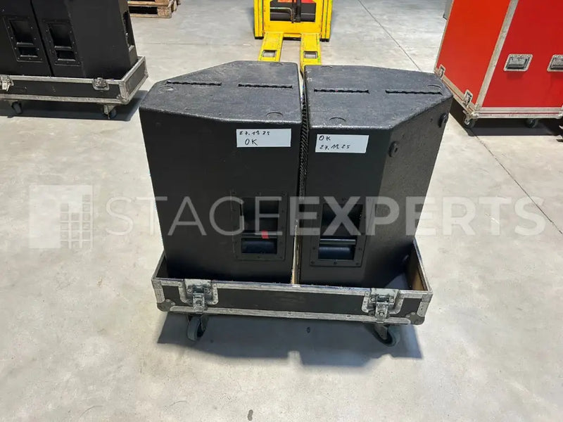 GAE 152 TM loudspeakers – set of 4 with flight cases