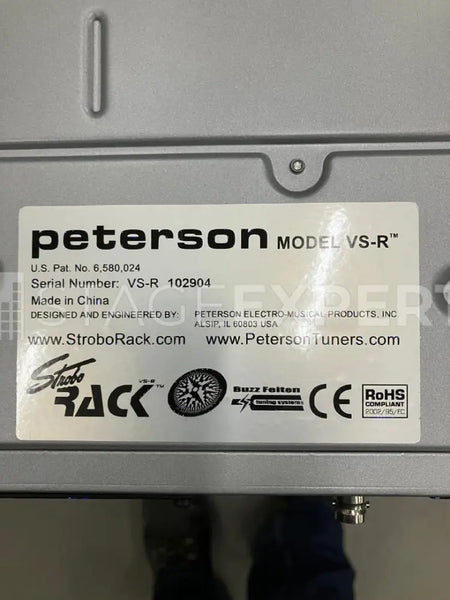 Peterson StroboTuner 19-inch Rack Tuner – Stage & Studio