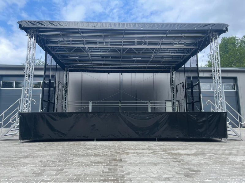 Mobile Trailer Stage 7.5x6x5 m – Rapid-Deploy, Second-hand