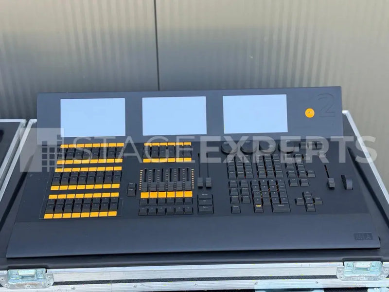 MA Lighting dot2 XL-B Console & dot2 Fader Wing with Case