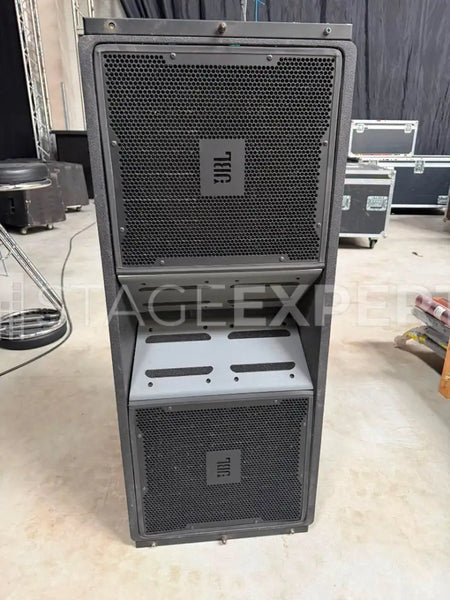 JBL VT4889 Line Array Set: 14 Cabinets, Frames & Cases + Dollies