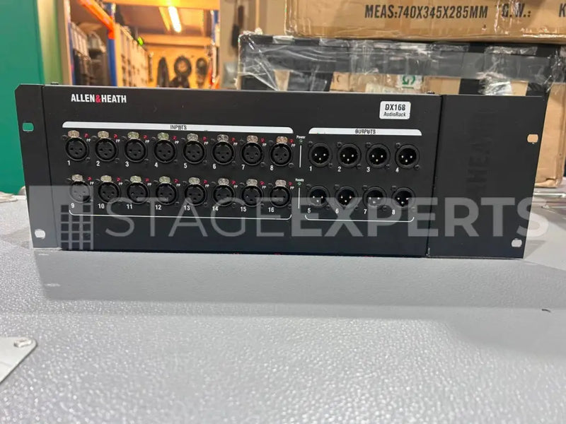 Allen & Heath DX168 Stagebox with 19-inch Rack Ears