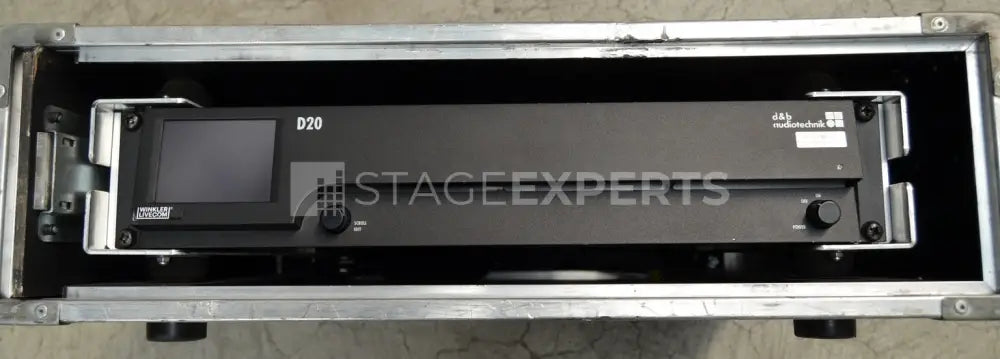 d&b audiotechnik D20 System Amplifier – 4‑ch DSP Control