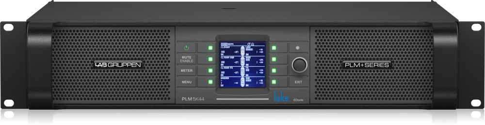 Lab Gruppen PLM 5K44 System Amplifier with Lake DSP & Dante