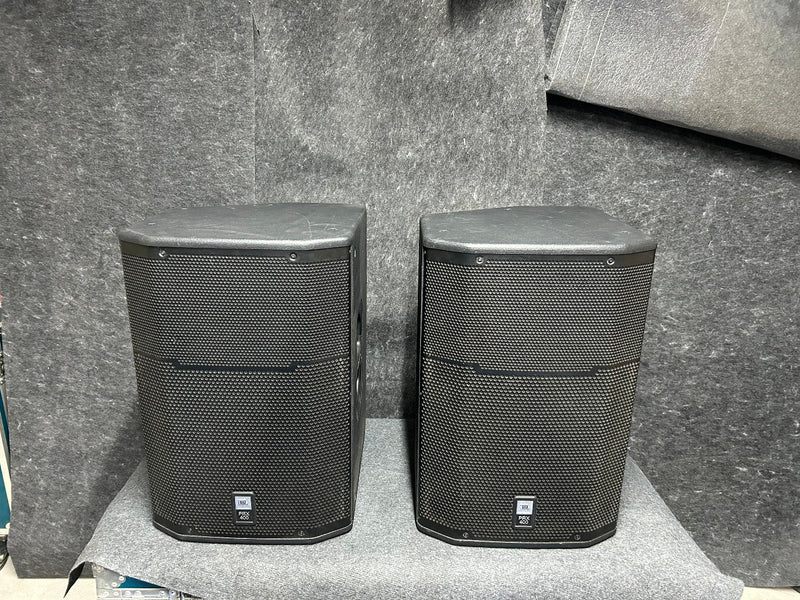 JBL PRX415M Passive 15-inch Stage Monitors – Pair + Case