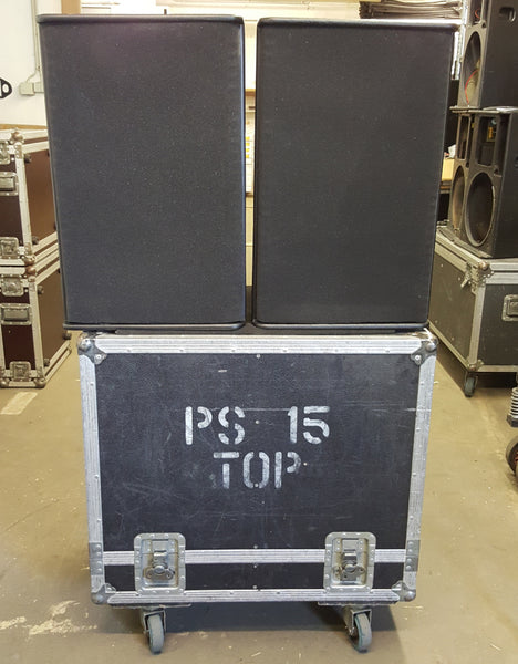 Nexo PS15 bundle with NX242 & MA2400 amps – 4 speakers