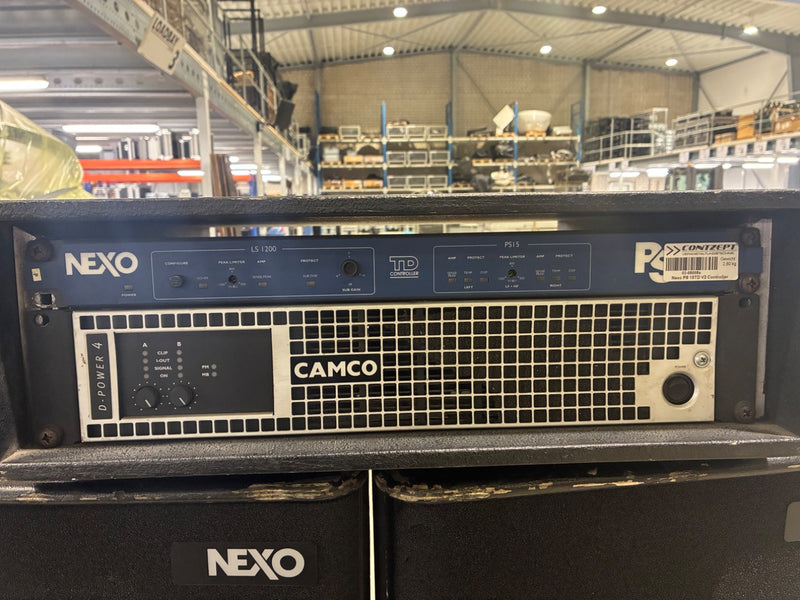 Nexo PS15 Speaker Set with Camco D-Power4 & TD Controller