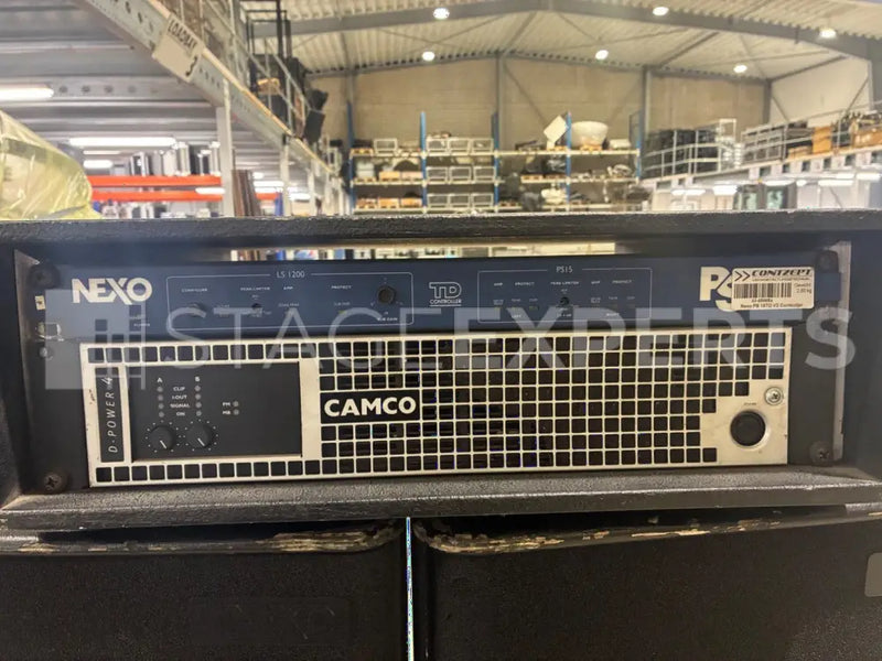 Nexo PS15 Speaker Set with Camco D-Power4 & TD Controller – Ex‑Rental