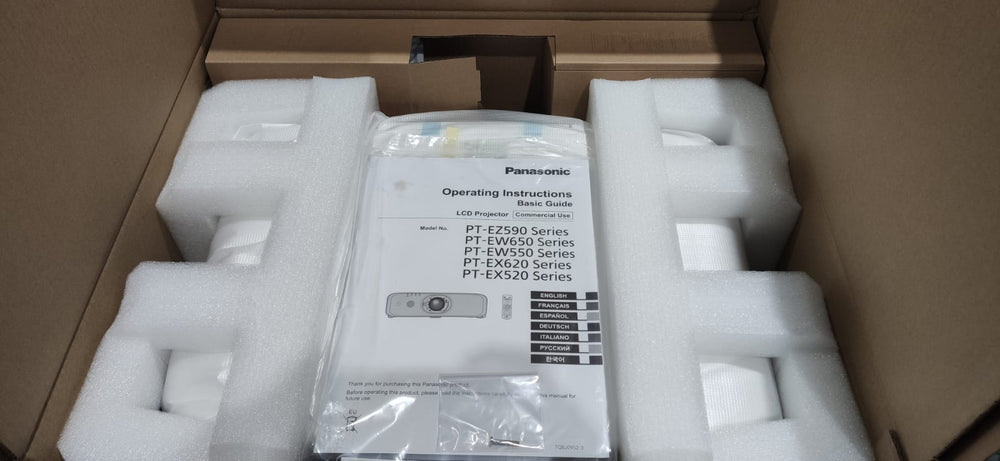 Panasonic PT-EX620E Projector with Lens – 6,200 lm XGA