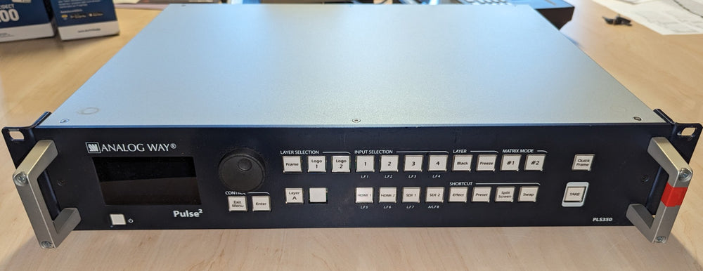 Analog Way Pulse 2-350 Presentation Switcher & Scaler