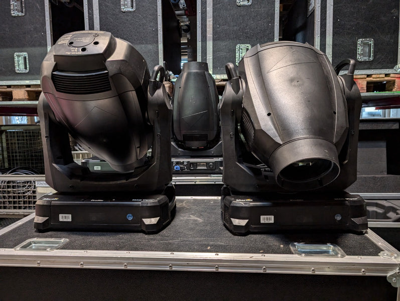Martin MAC Viper Profile Moving Lights with Flight Cases