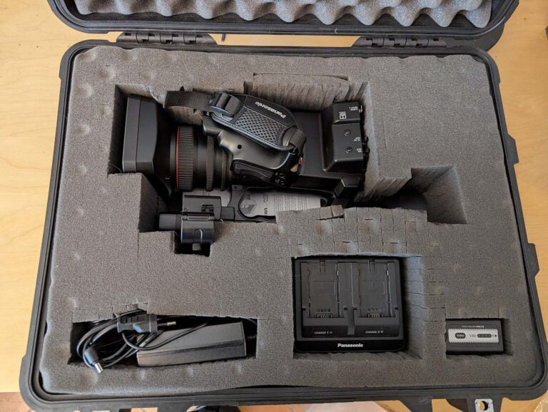 Panasonic AG-CX350 Camcorder Kit with Tripod, Remote & Case