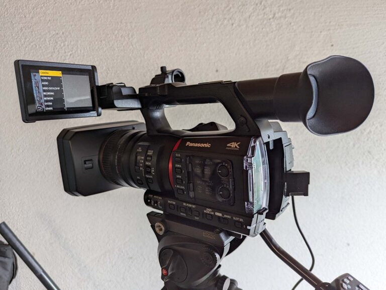 Panasonic AG-CX350 Camcorder Kit with Tripod, Remote & Case