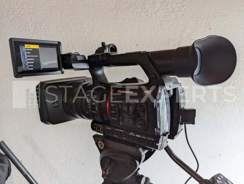 Panasonic AG-CX350 Camcorder Kit with Tripod & Case | Stage