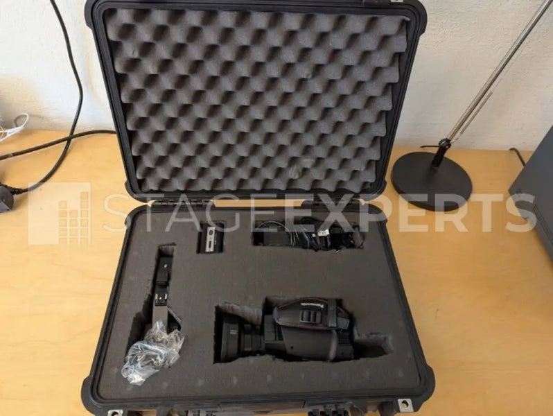 Panasonic HC‑X2000E Camcorder Bundle with Tripod & Case