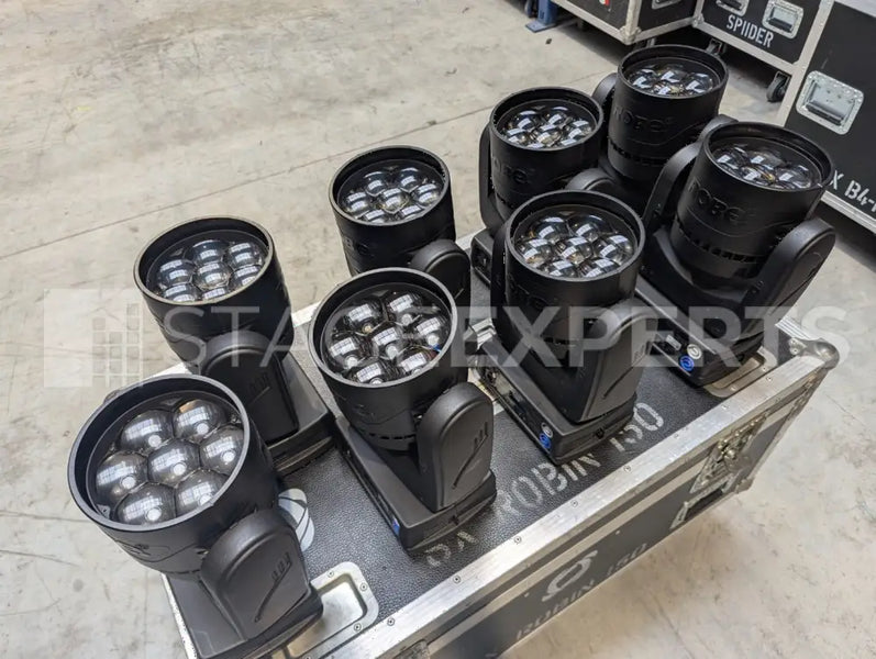 Robe LEDBeam 150 Set of 24 with Cases & Rigging Kit