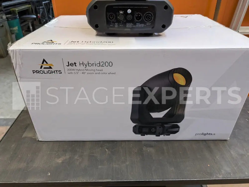 PROLIGHTS Jet Hybrid200 200W LED Hybrid Moving Light Fixture