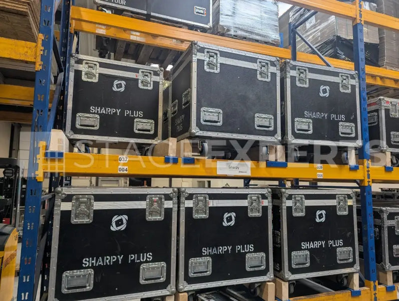 Clay Paky Sharpy Plus – Set of 22 Hybrid Lights with Cases